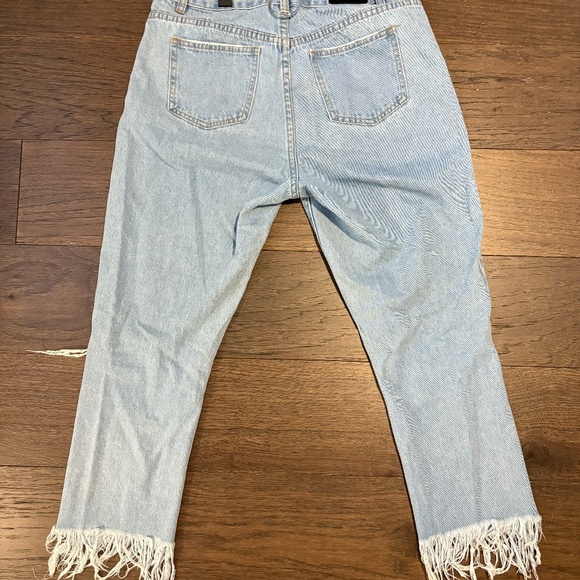 Light-wash Ripped Jeans Skinny High Rise - Picture 2 of 3